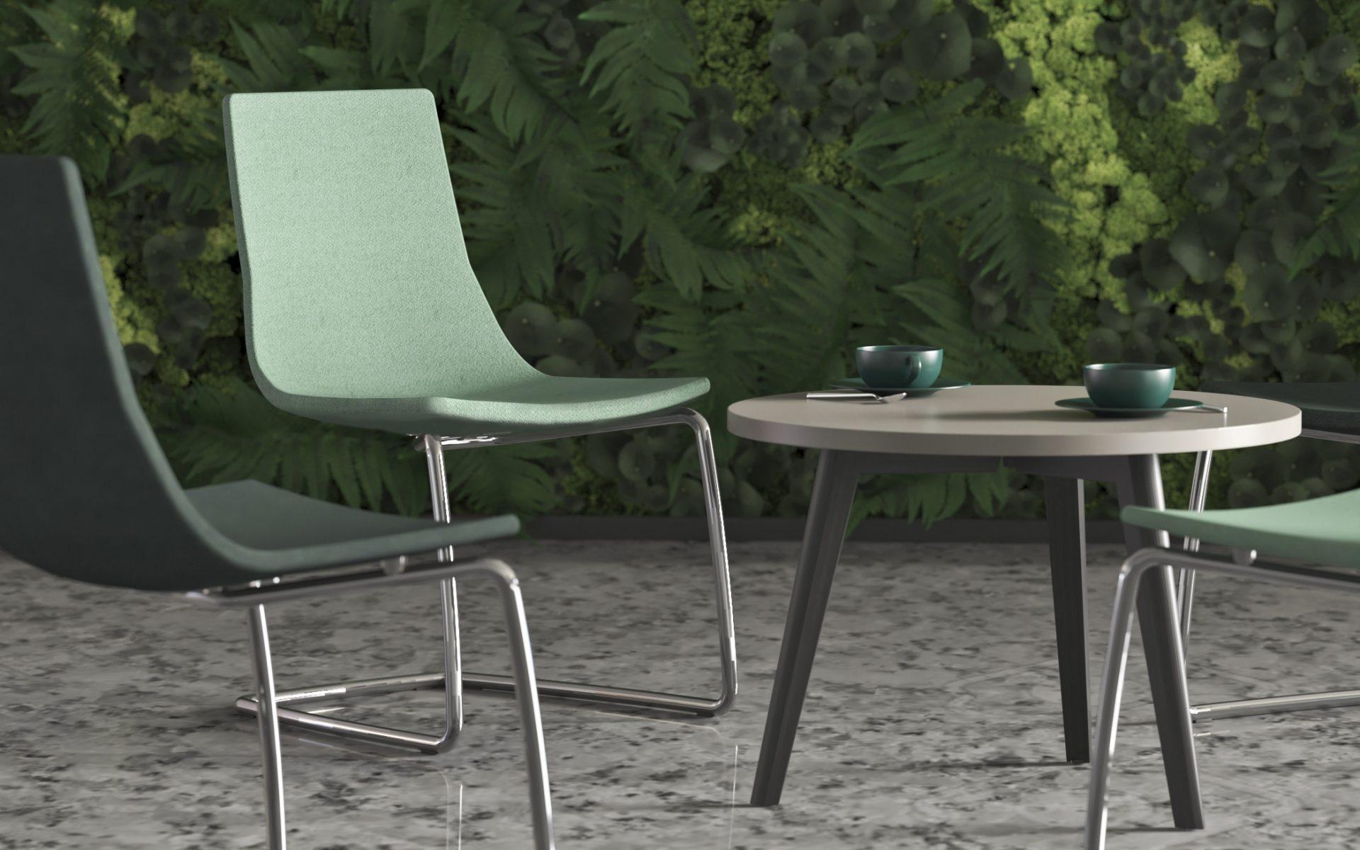 Konferenču krēsls NORTH CAPE, AD6 - zils